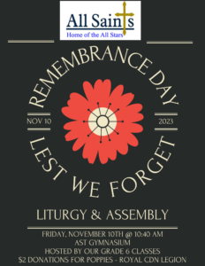 Remembrance Day Liturgy
