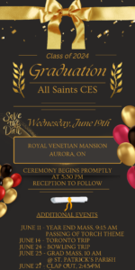 Grade 8 Graduation Events